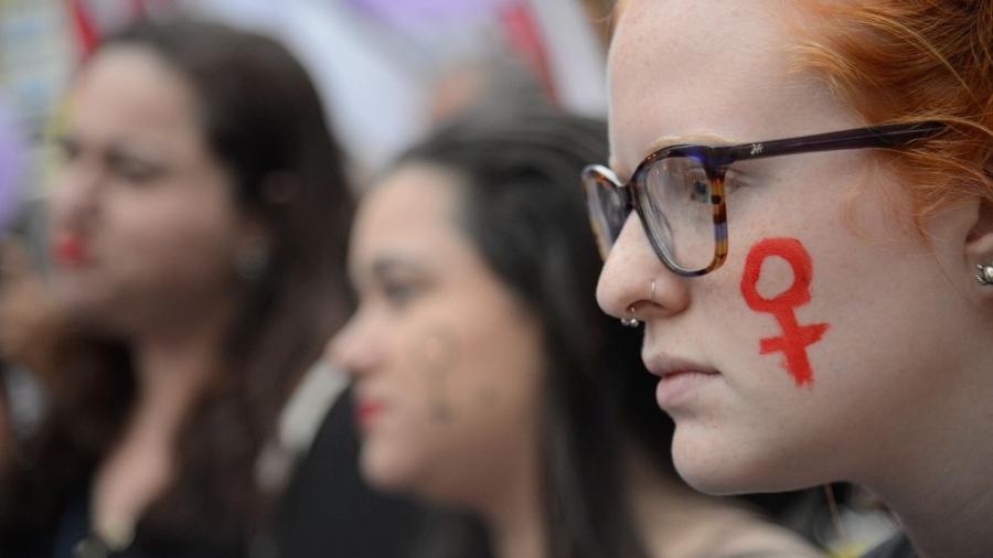 Mulheres protestam, em 2016, contra violência doméstica - Arquivo/Fernando Frazão/Agência Brasil