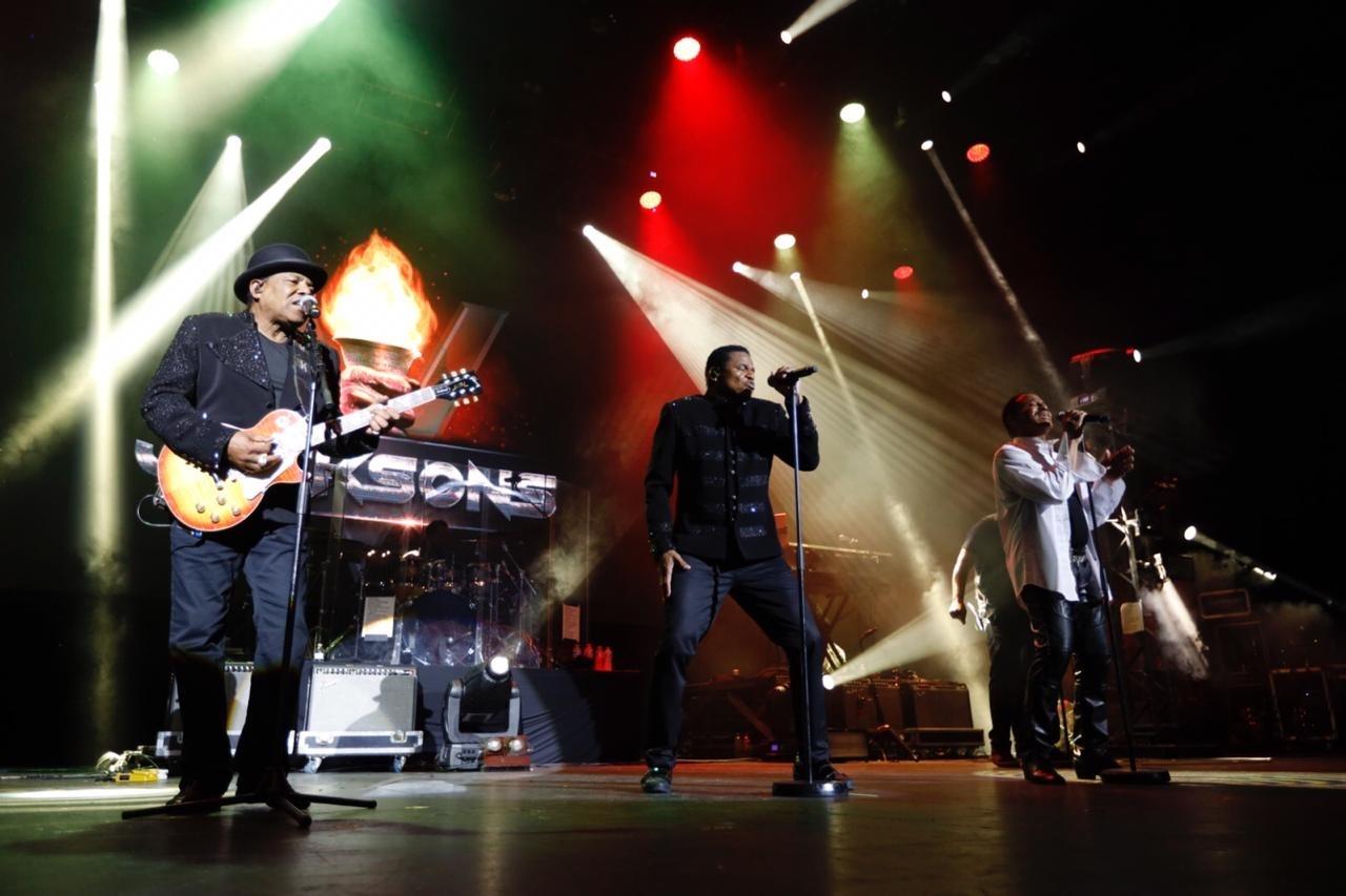 The Jacksons se apresenta no Espaço das Américas, em São Paulo - Simon Plestenjak/UOL
