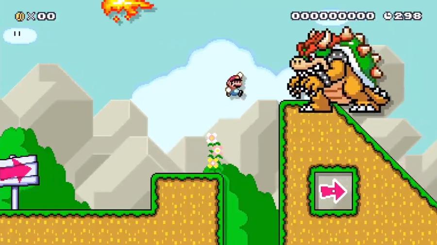 Parece só mais uma fase de Mario, até você tentar chegar no final - Reprodução/Twitter