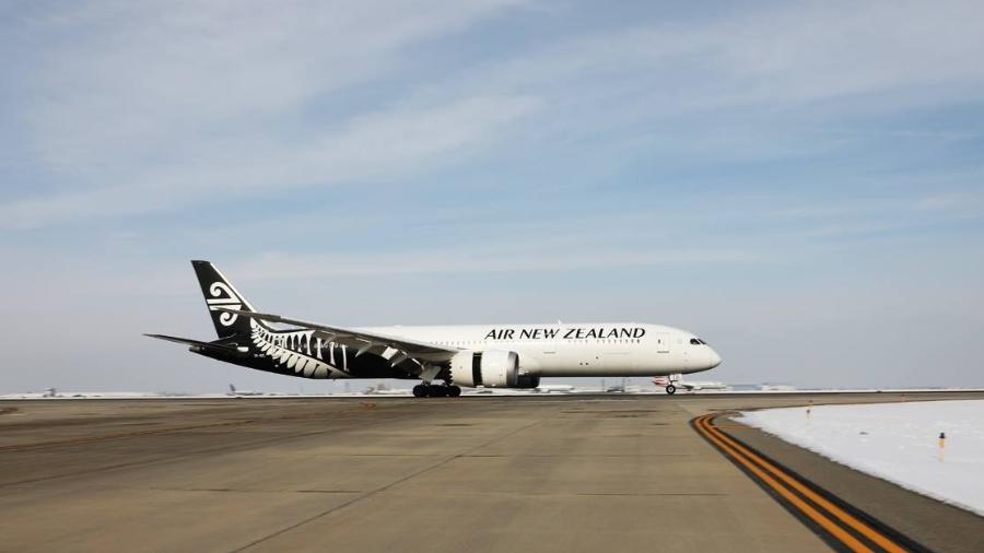 Aeronave da Air New Zealand, companhia mais vem avaliada para viagens em 2020 - Reprodução/Facebook