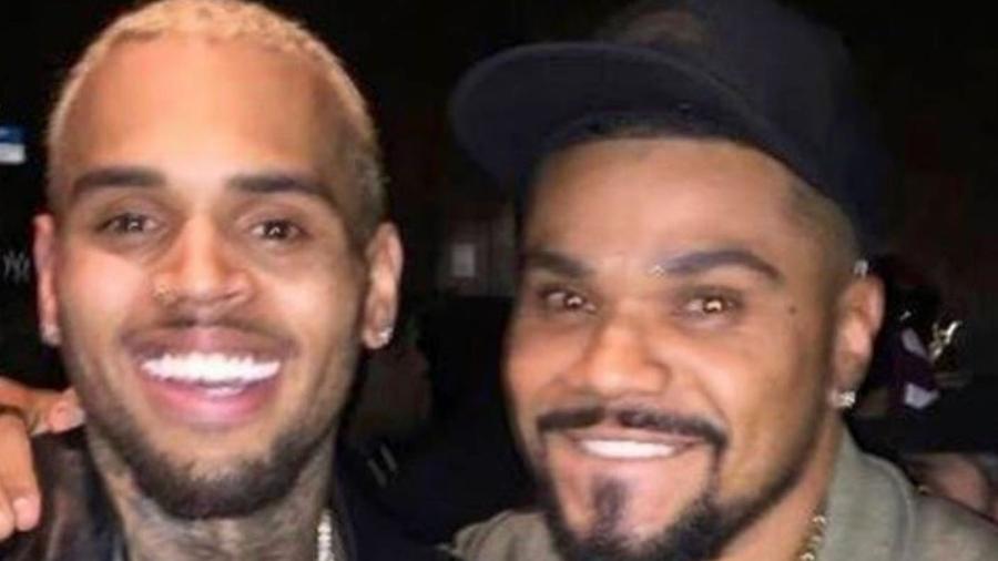 Naldo e Chris Brown se conheceram em 2017, de acordo com o músico brasileiro - Instagram/Reprodução