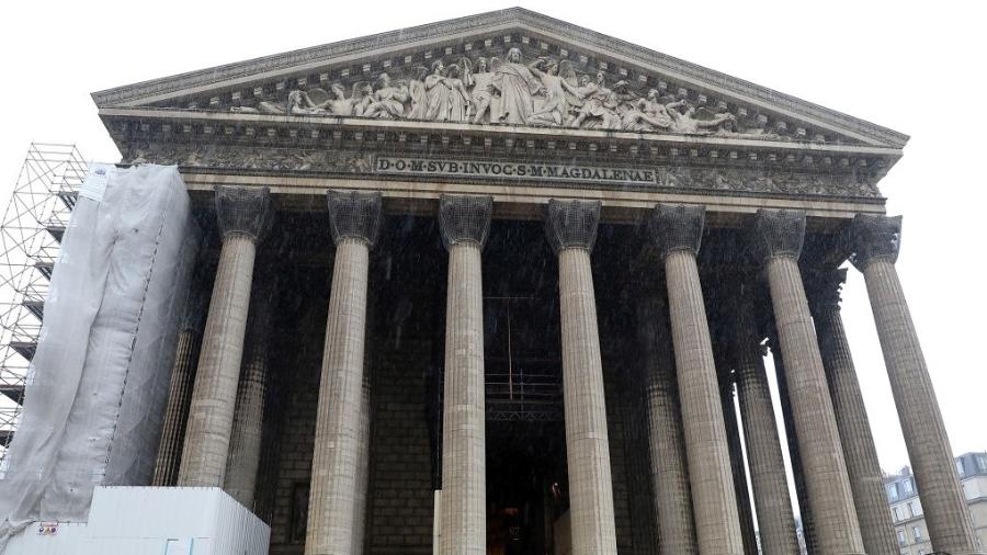 A Igreja de Madeleine fica em Paris e terá nesse ano a 19ª edição de sua lavagem - Pierre Suu/Getty Images