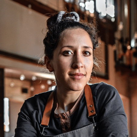 A chef boliviana Marsia Taha, do restaurante Gustu, em La Paz - Reprodução/Instagram