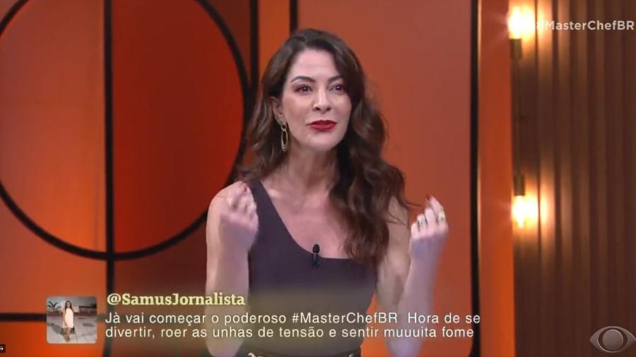 Ana Paula Padrão cita Gkay no "MasterChef" e fãs comemoram  - Reprodução/Band