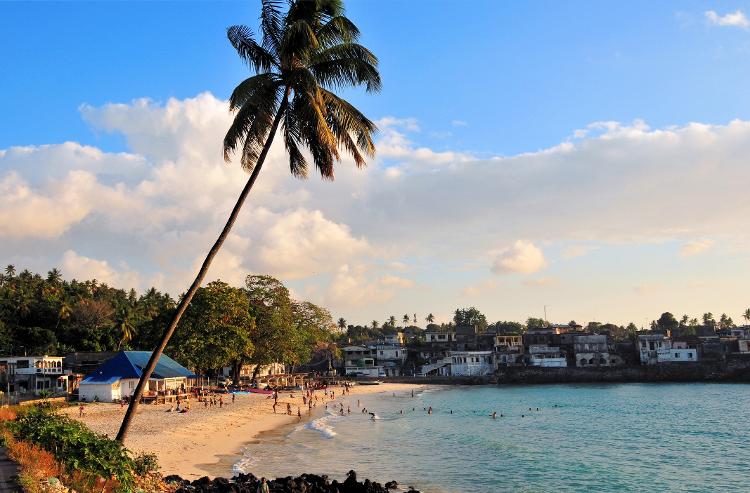 Praia de Itsandra, parte de Comores