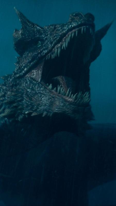 O dragão Caraxes, em 'A Casa do Dragão' - Divulgação