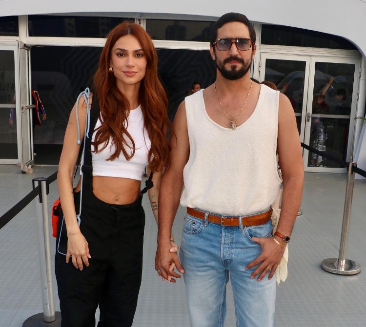 Thaila Ayala e Renato Goes no segundo dia de Rock in Rio 2024