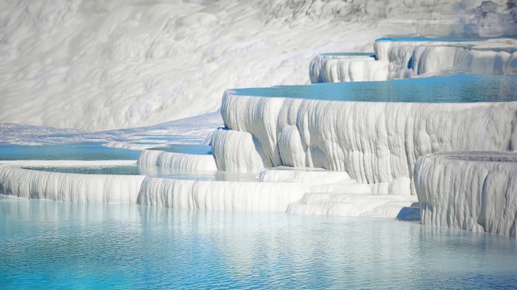 Pamukkale, na Turquia