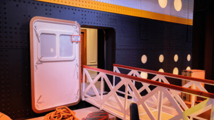 Exposição em São Paulo recria diversas partes do Titanic Exposição em São Paulo recria diversas partes do Titanic