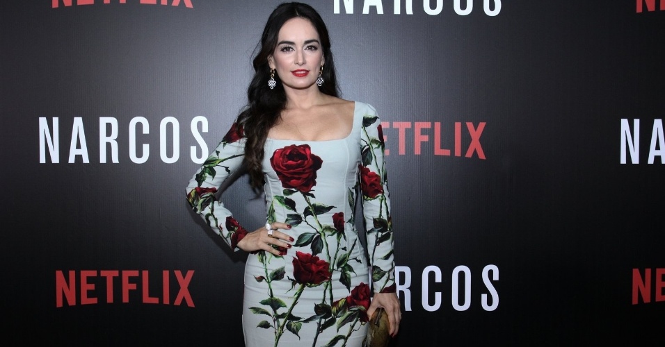 20.ago.2015- A mexicana Ana de la Reguera está no elenco de "Narcos", nova série do Netflix