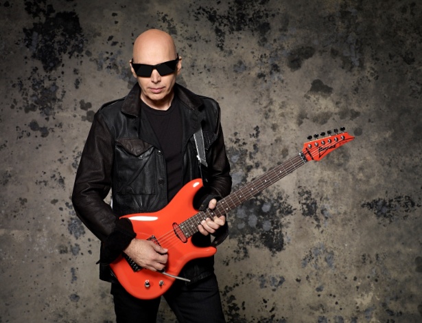 O guitarrista norte-americano Joe Satriani - Divulgação