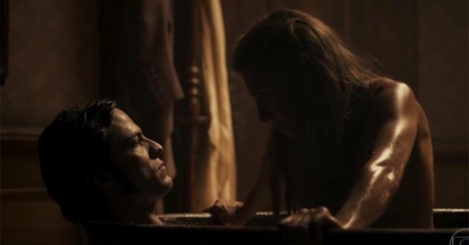 liberdade liberdade picante - rubião e anita - Reprodução/TV Globo