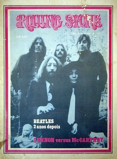 Beatles na capa da edição número 3 - Reprodução