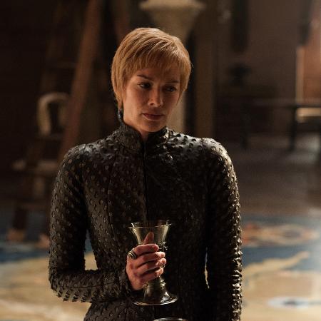 Cersei aparece bebendo em cena do primeiro episódio da sétima temporada de "Game of Thrones" - Divulgação/HBO
