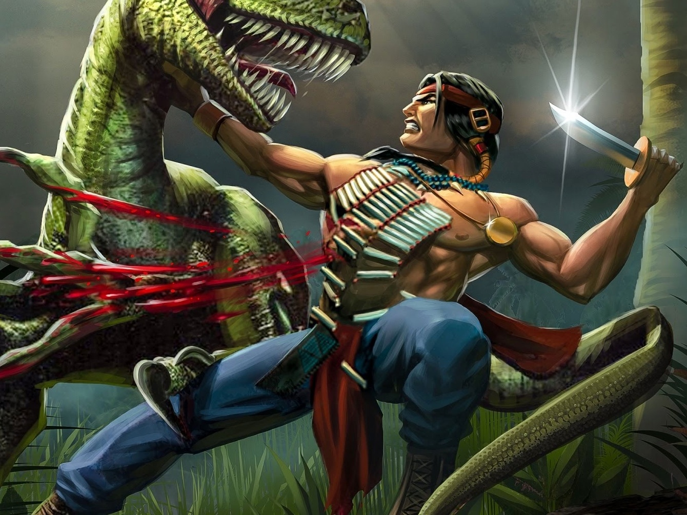 Turok é um FPS repleto de dinossauros que merecia um remake