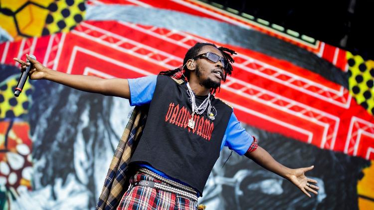 Rincon Sapiência no Lollapalooza Brasil 2018 - Mariana Pekin/UOL - Mariana Pekin/UOL