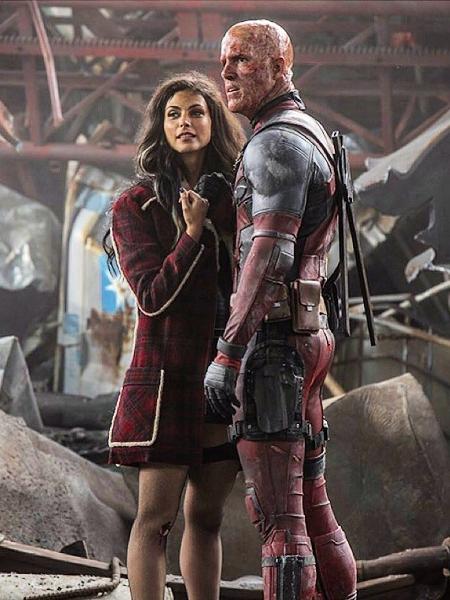 Vanessa (Morena Baccarin) e Deadpool em cena do filme do anti-herói - Divulgação - Divulgação