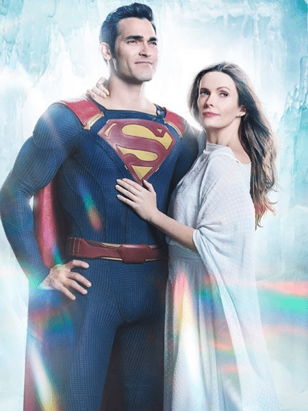 Tyler Hoechlin e Elizabeth Tulloch como Superman e Lois Lane - Reprodução/Instagram