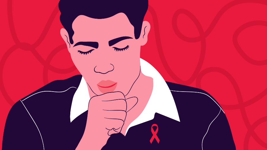 Febre, cansaço e dor de garganta são alguns sintomas apresentados na fase inicial da infeção pelo HIV  -  Camila Rosa/VivaBem
