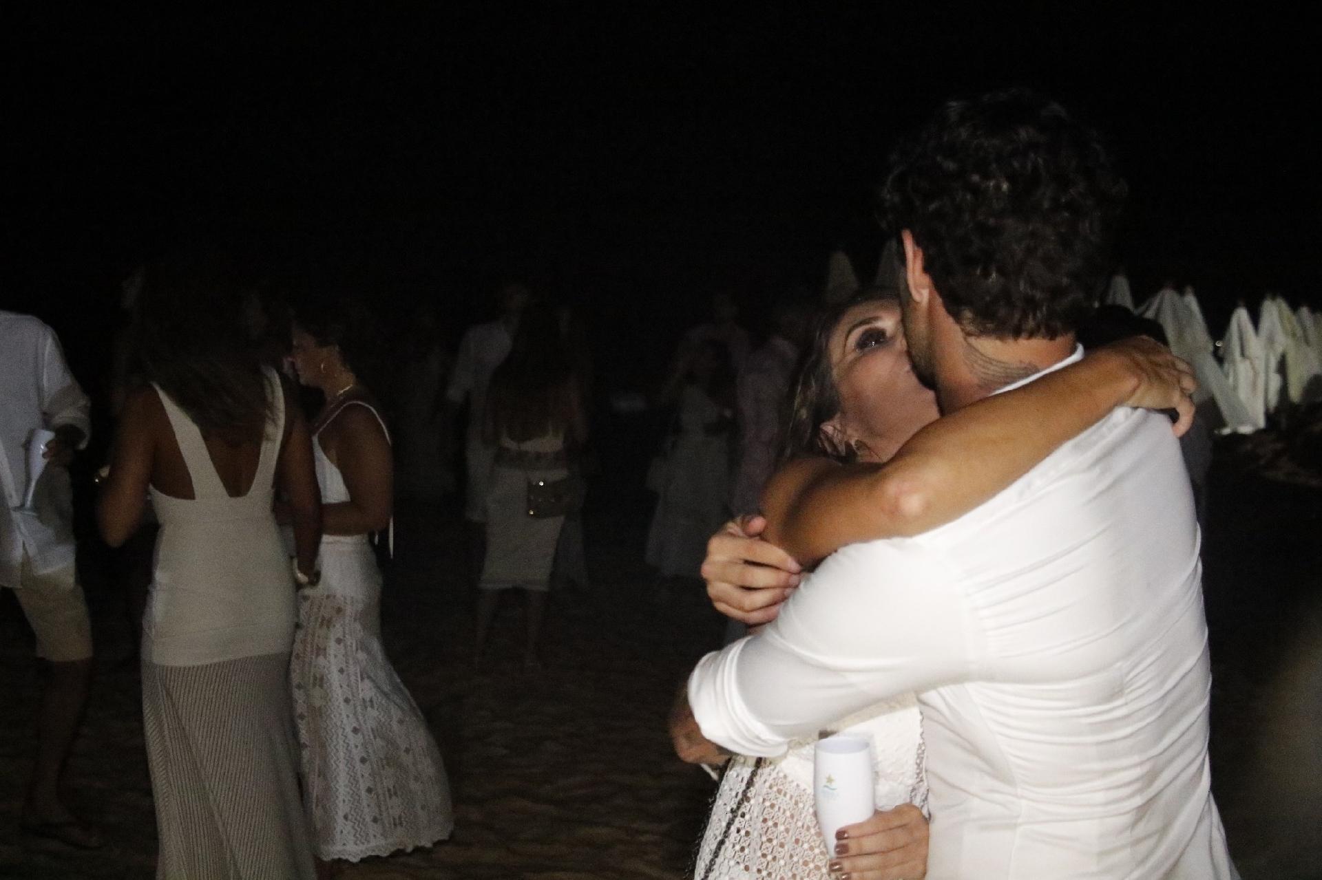 Rebeca Abravanel e o jogador Alexandre Pato  - Fred Pontes/Divulgação