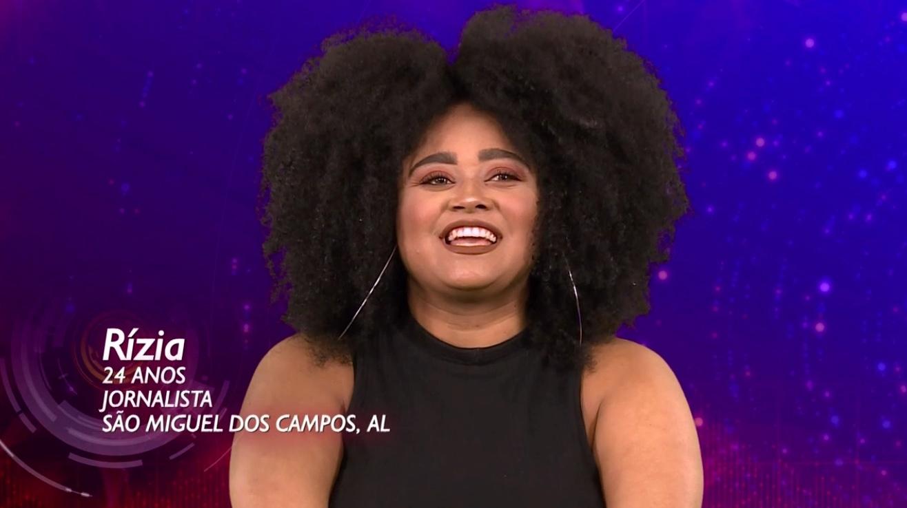 Rízia é décima quarta participante ?BBB19? - Reprodução/TvGlobo