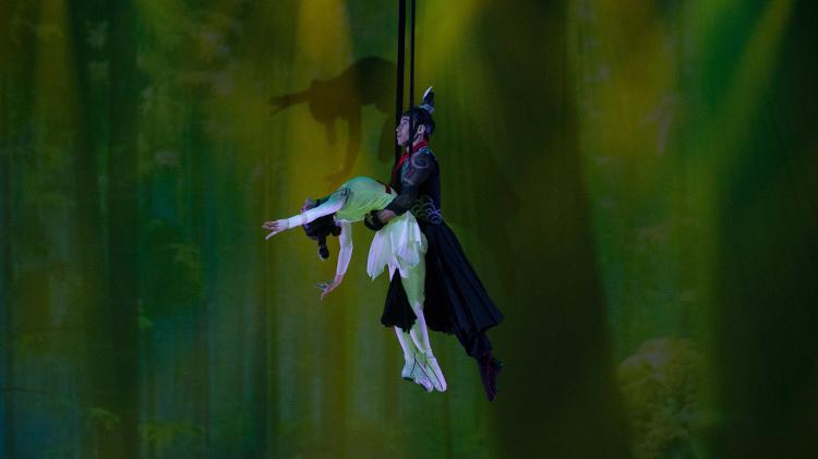 O espetáculo "China Esplêndida", do Circo da China, em cartaz no Credicard Hall - Gabriela Cais Burdmann/UOL - Gabriela Cais Burdmann/UOL