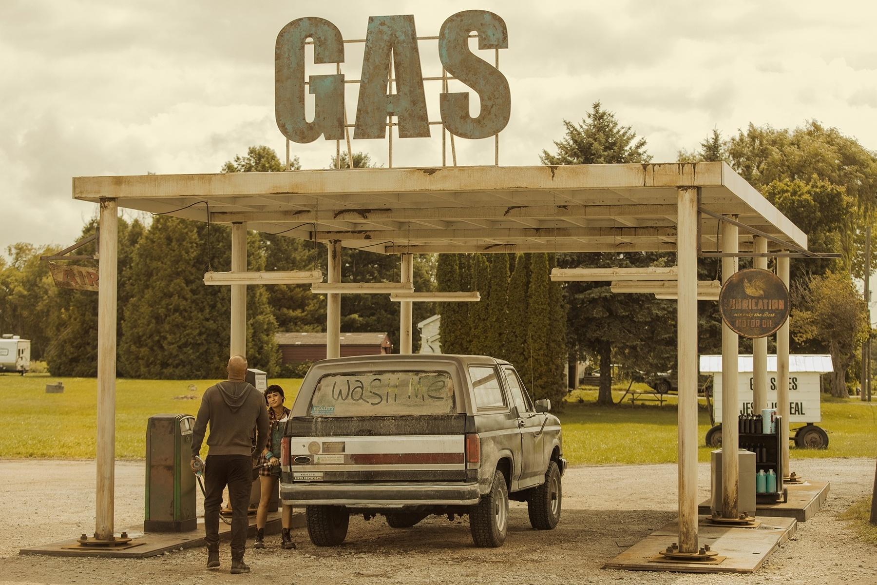 Cena da 2ª temporada da série "American Gods", da Amazon Prime Video - Divulgação