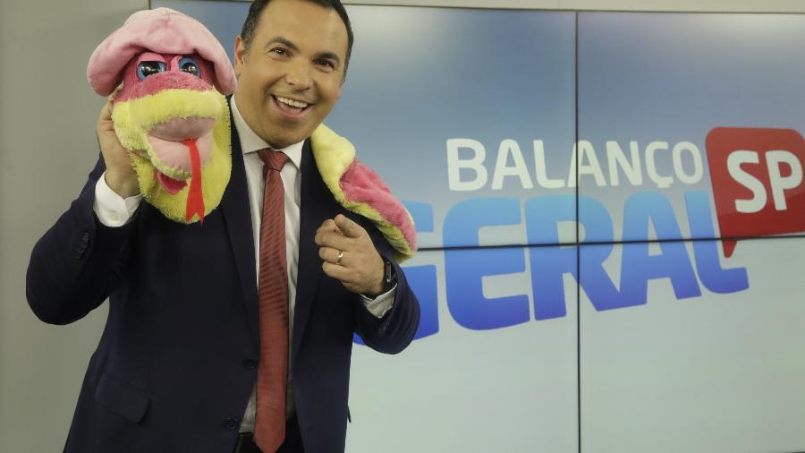 Reinaldo Gottino, apresentador do "Balanço Geral", da Record - Antonio Chahestian/RecordTV Comunicação