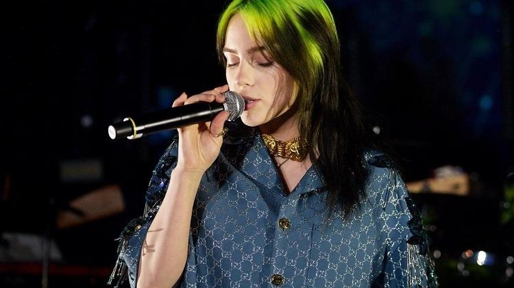 A cantora Billie Eilish - Matt Winkelmeyer/Getty Images para LACMA - Matt Winkelmeyer/Getty Images para LACMA