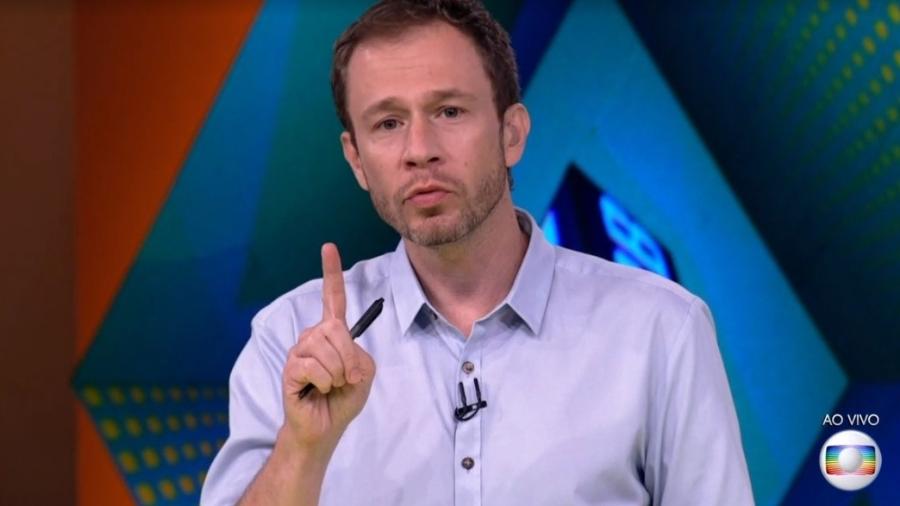 Tiago Leifert fala de punição de Gizelly - Reprodução/TV Globo