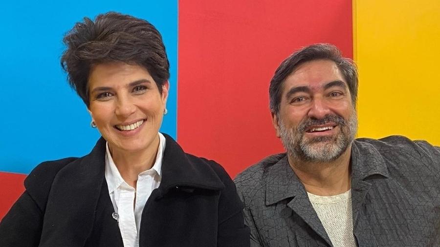 Mariana Godoy ao lado de Zeca Camargo estreiam em programa na Band - Reprodução/Instagram