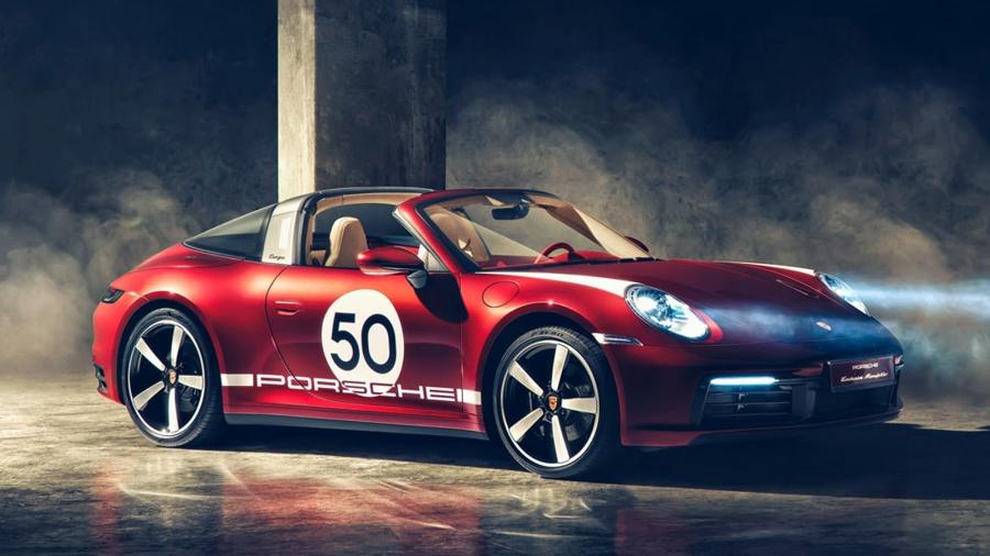 Porsche 911 Targa 4S Heritage Design Edition  - Divulgação