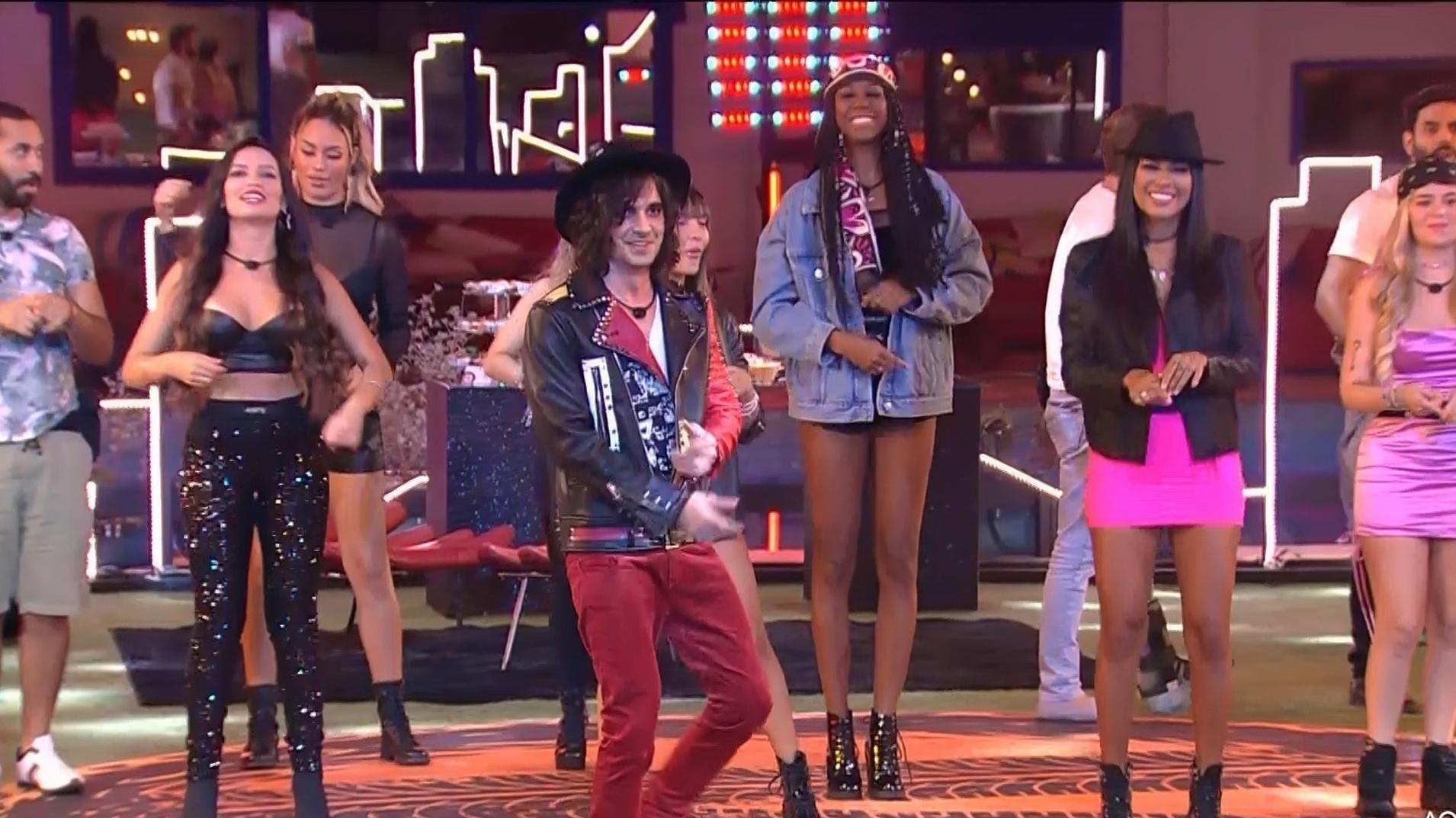 BBB 21: Fiuk chega para sua festa do líder - Reprodução/Globoplay
