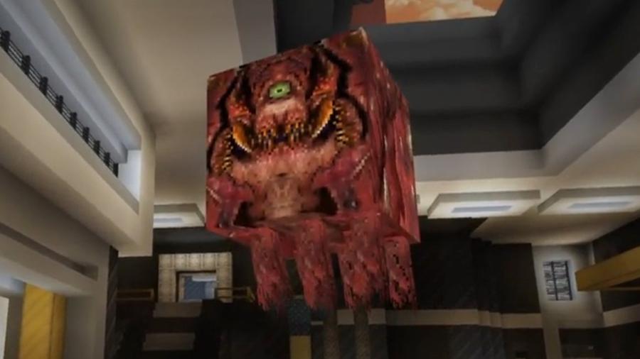Doom: Demons of the Nether, novo mod gratuito para Minecraft - Reprodução/Sibogy