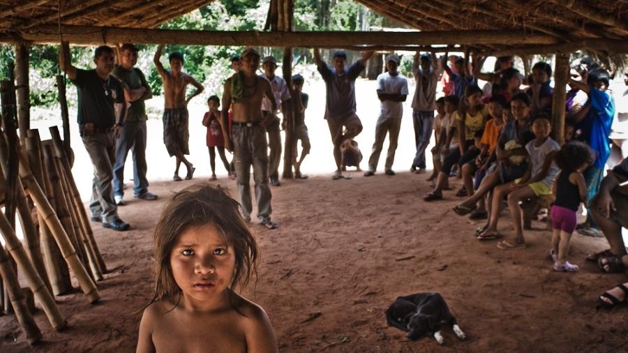 Aldeia de Ypoi, em território Guarani-Kaiowá no Mato Grosso do Sul - Mídia Ninja