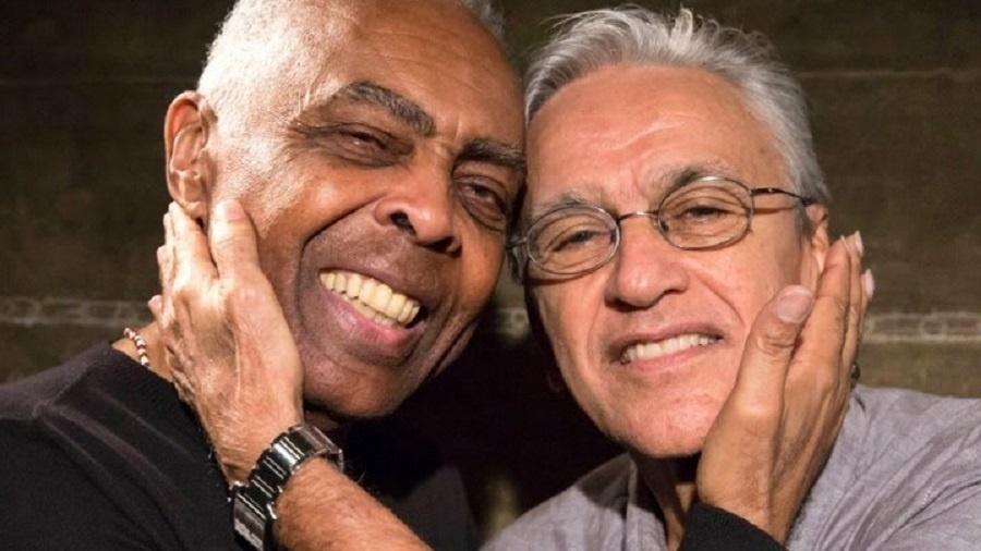 Gilberto Gil faz homenagem para o aniversário de 80 anos de Caetano Veloso - Reprodução/Instagram
