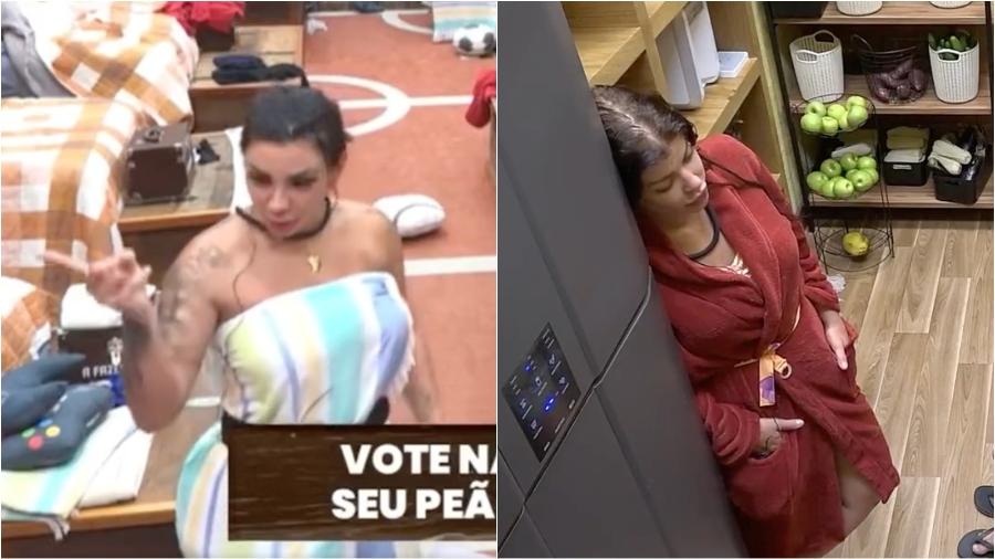 A Fazenda 2023: Jenny e Jaquelline se destacaram na madrugada - Reprodução/PlayPlus