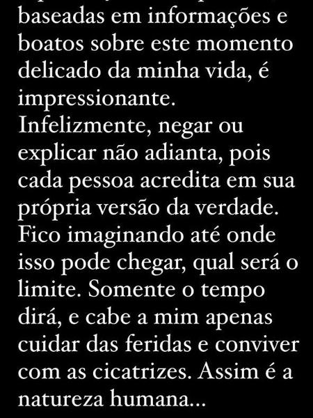 Belo se pronuncia sobre suposta amante após fim de casamento