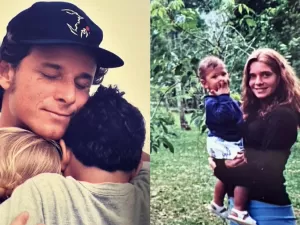 Leticia Spiller celebra aniversário de filho de Marcello Novaes: 'Te amo'