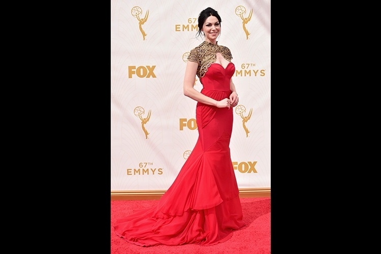 20.set.2015 - Laura Prepon no Emmy - Getty Images