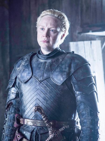 Brienne aparece em cena da sexta temporada de "Game of Thrones" - Divulgação/HBO