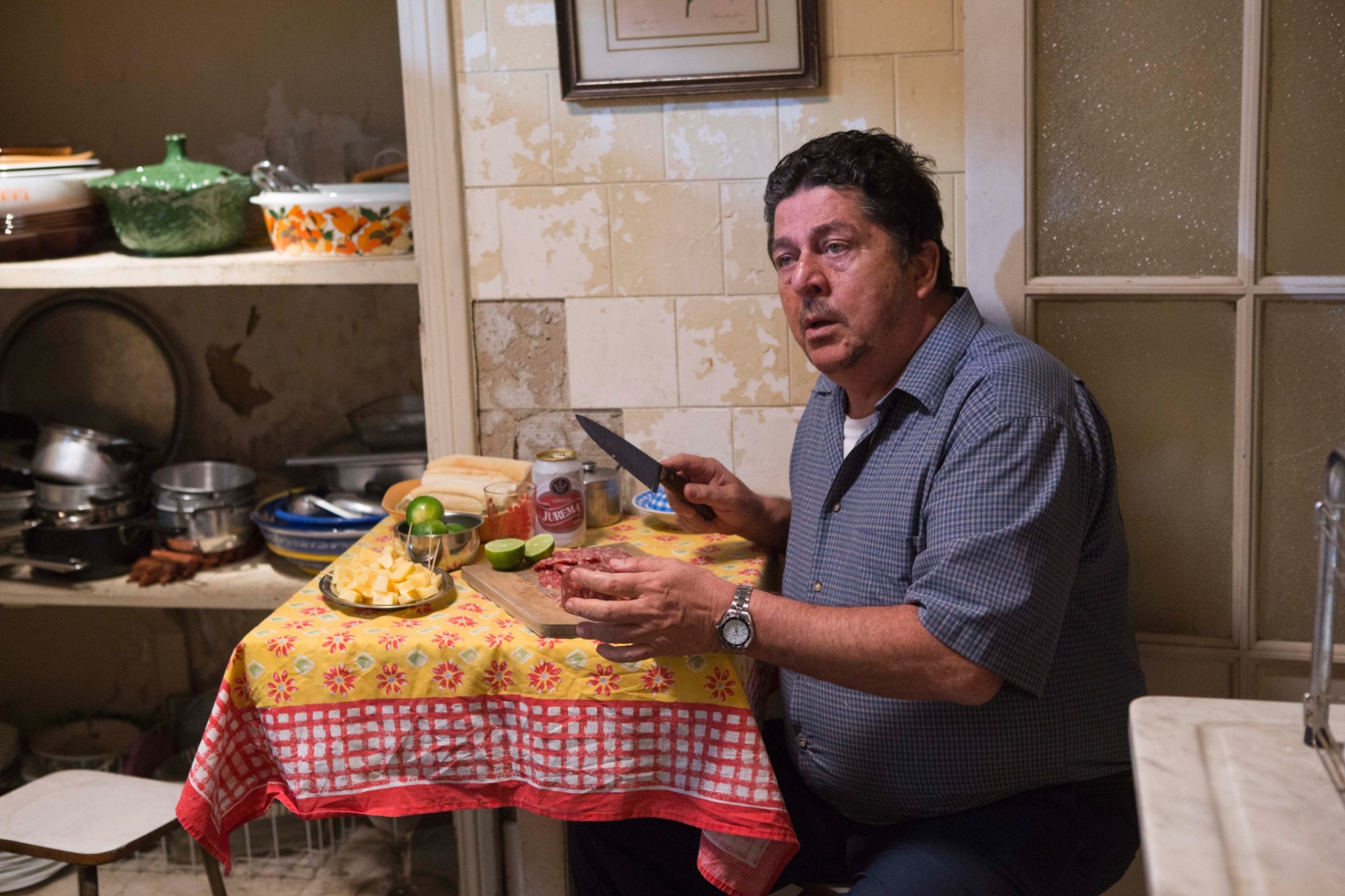 Stepan Nercessian é Dark, pai de Marcelo D2, no filme "Legalize Já!" - Dan Behr/Divulgação