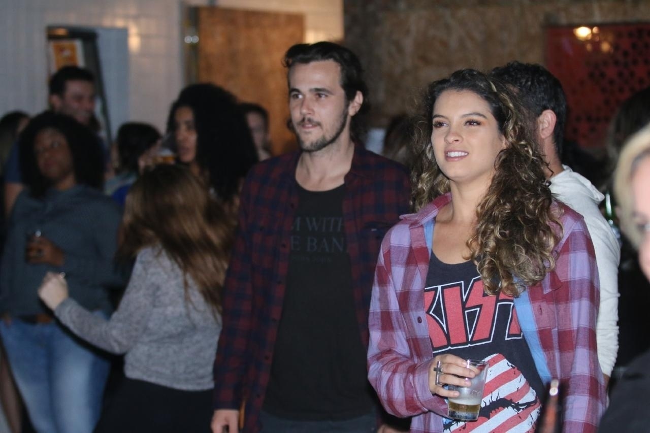 30.jul.2016 - Elenco de "Liberdade, Liberdade" comemora o fim da novela no Rio de Janeiro - Daniel Pinheiro/Agnews