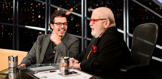 Bruno Mazzeo em entrevista ao "Programa do Jô" - Ramón Vasconcelos/Divulgação/TV Globo - Ramón Vasconcelos/Divulgação/TV Globo