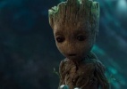 Bebê Groot com bomba e crush de Starlord estão no trailer de "Guardiões 2" - Reprodução