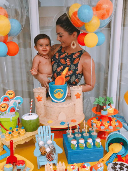 Kelly Key comemora aniversário de filho de 8 meses - Reprodução/Instagram/oficialkellykey