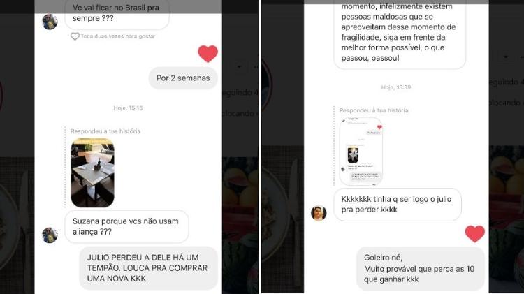 Susana Werner explica porque ela e Julio Cesar não usam mais alianças - Reprodução/Instagram - Reprodução/Instagram