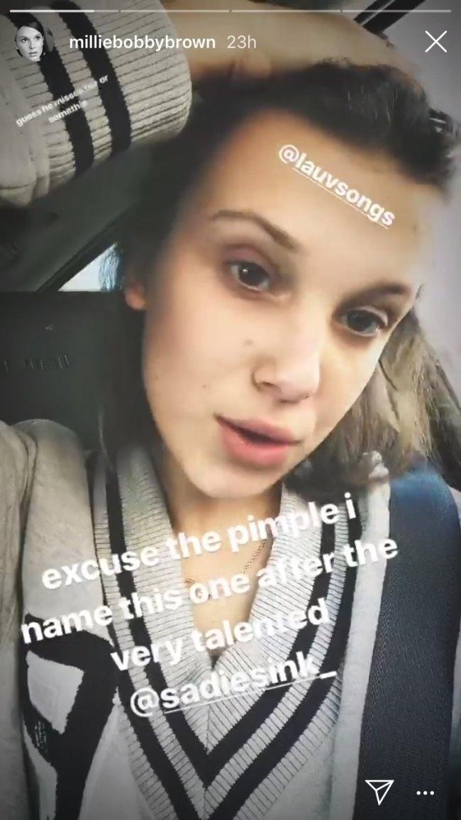 Milly Bobby Brown - Reprodução/Stories