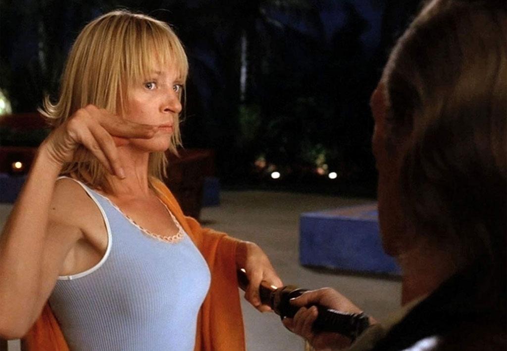 Uma Thurman e David Carradine em "Kill Bill: Vol. 2" (2004) - Divulgação