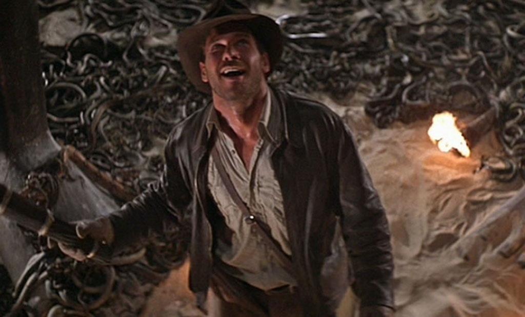 Harrison Ford em "Os Caçadores da Arca Perdida" (1981) - Reprodução